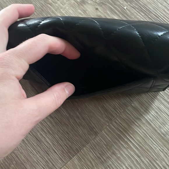 Authentic Black Lambskin Chanel Wallet Made in Italy - Picture 11 of 16